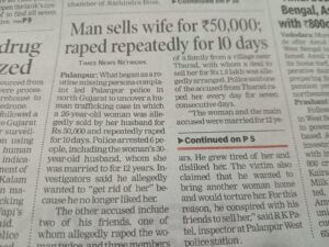 The Man Who Sold His Wife