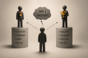 We Are Conditioned to Compare Everything
