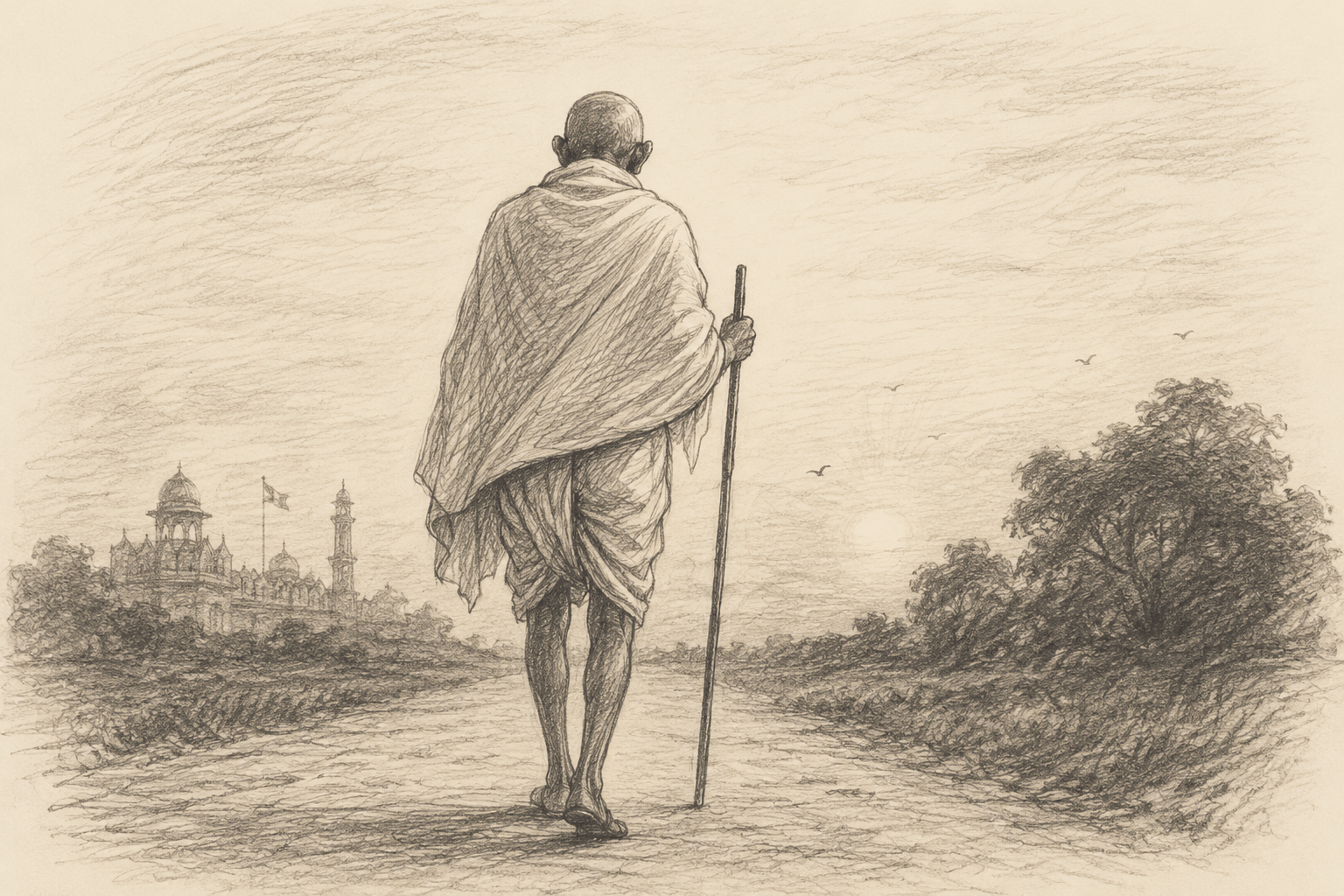 Mahatma Gandhi Is Alive
