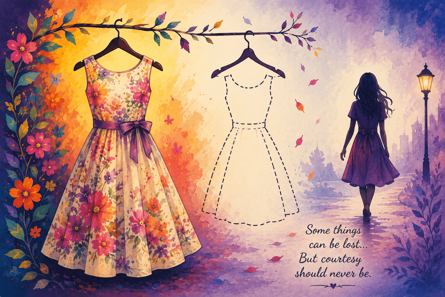 A Dress Never Returned, Nor Was the Courtesy