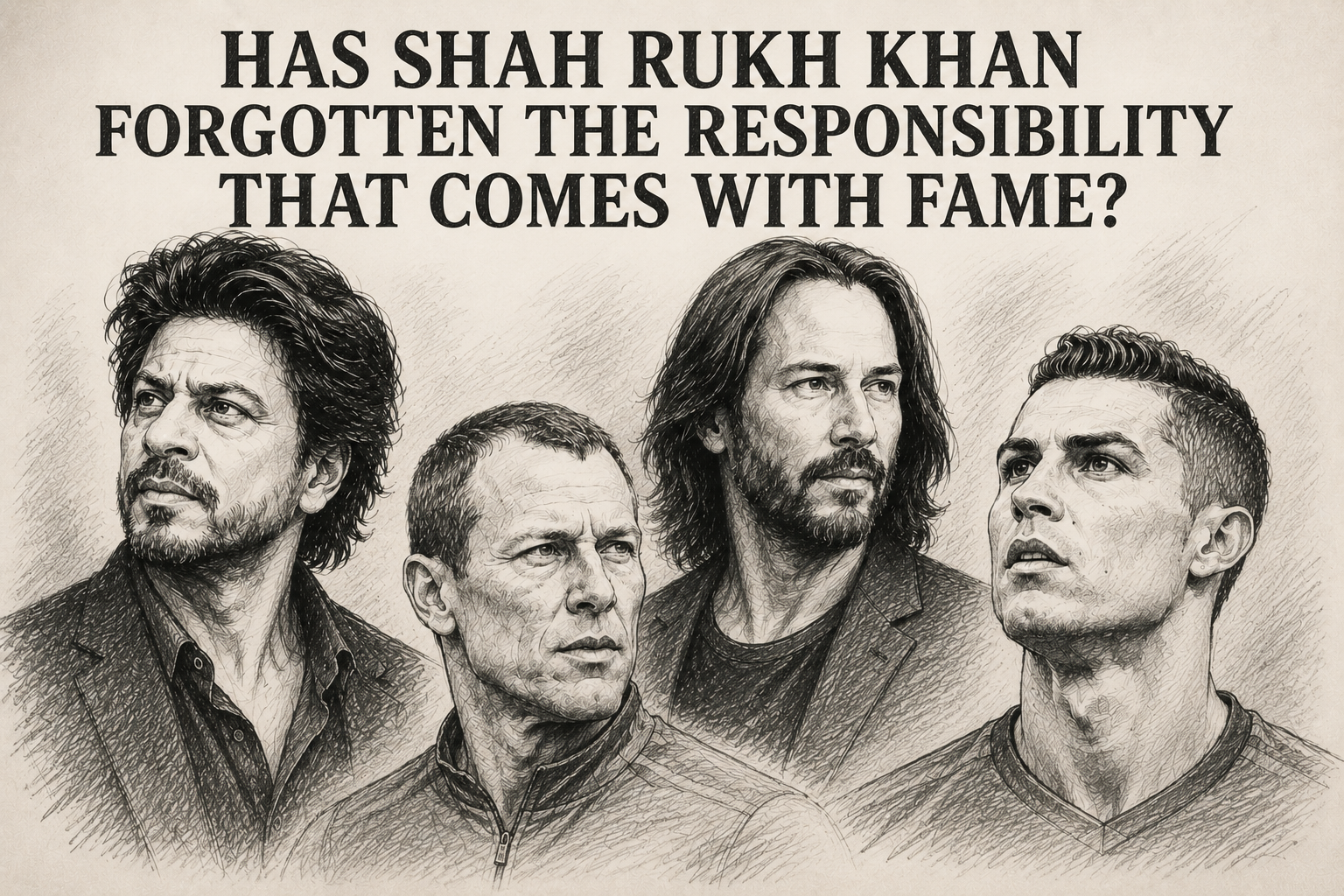 Has Shah Rukh Khan Forgotten the Responsibility That Comes with Fame?