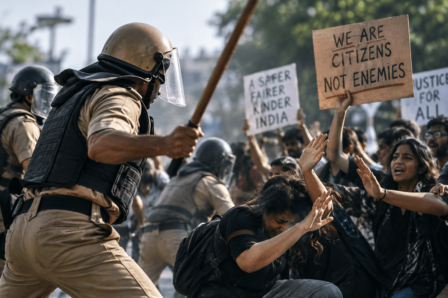 Where Did Our Conscience Go? The Police Too?