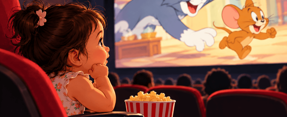 My Daughter’s First Movie Experience: Tom and Jerry