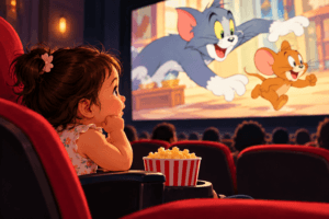 My Daughter’s First Movie Experience: Tom and Jerry