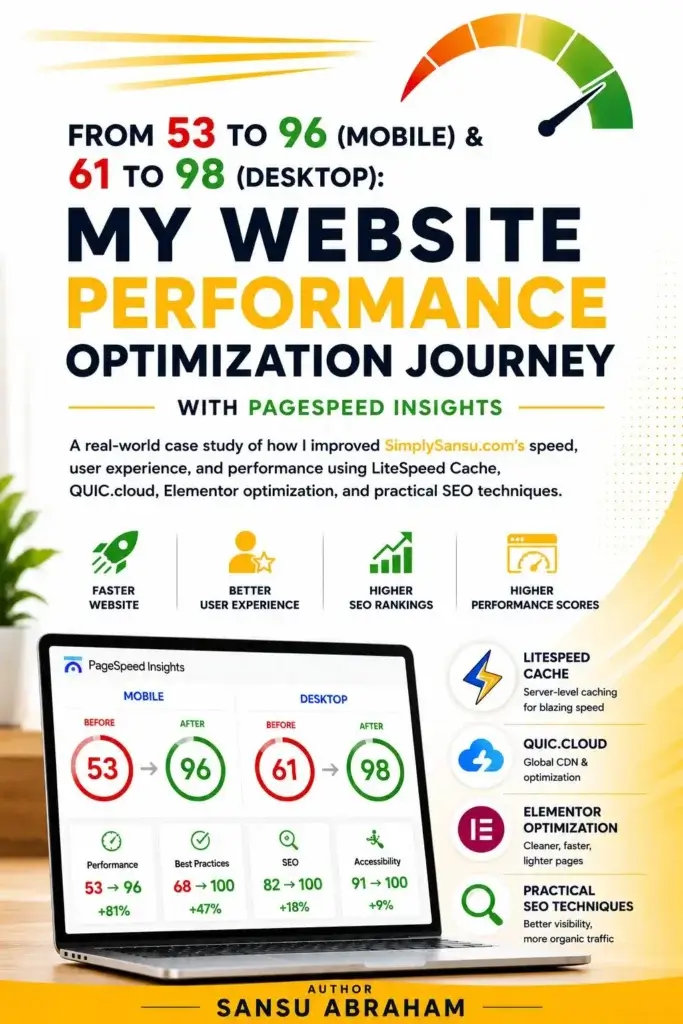 Website Optimization Journey